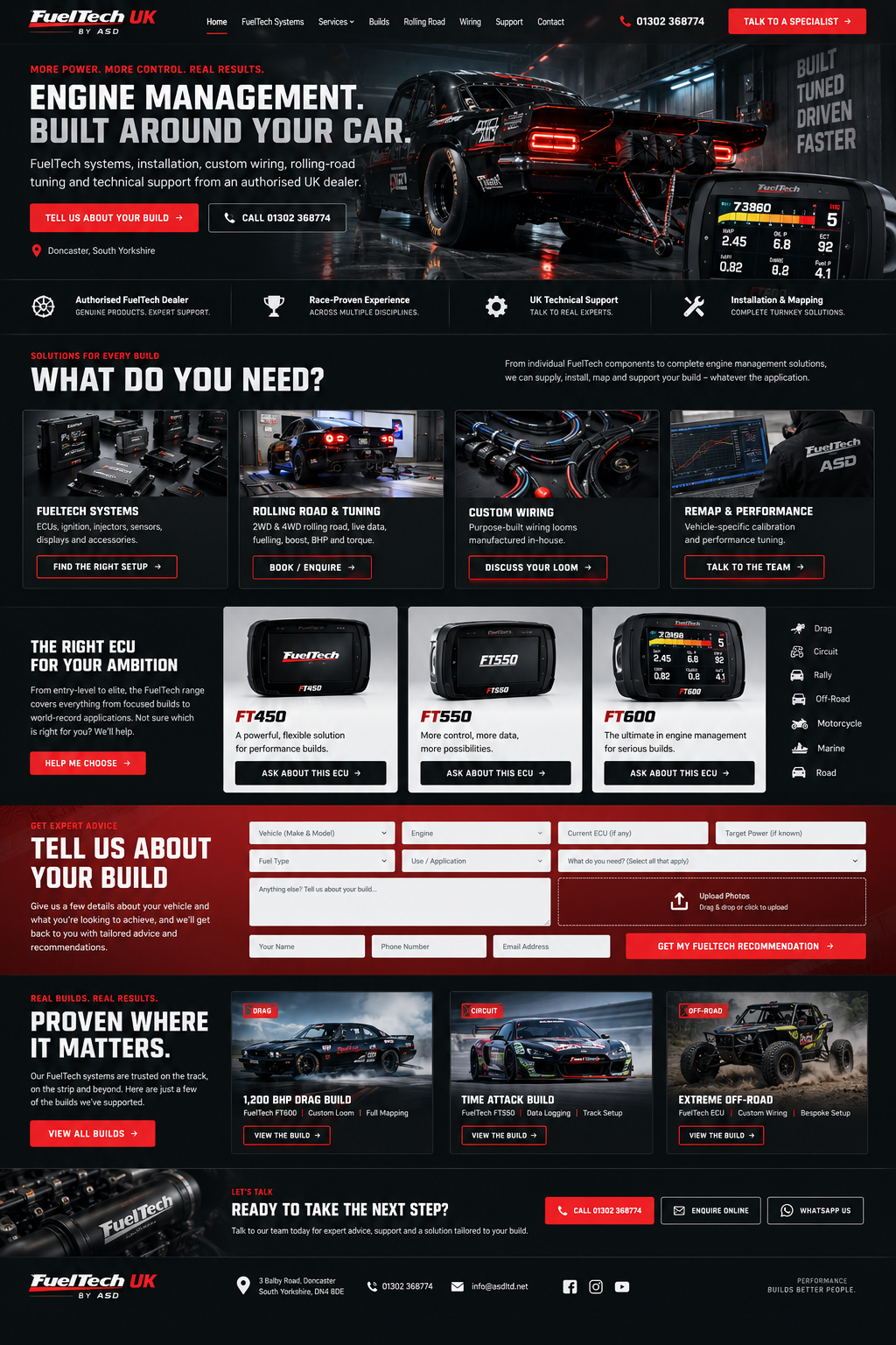 FuelTech UK design preview