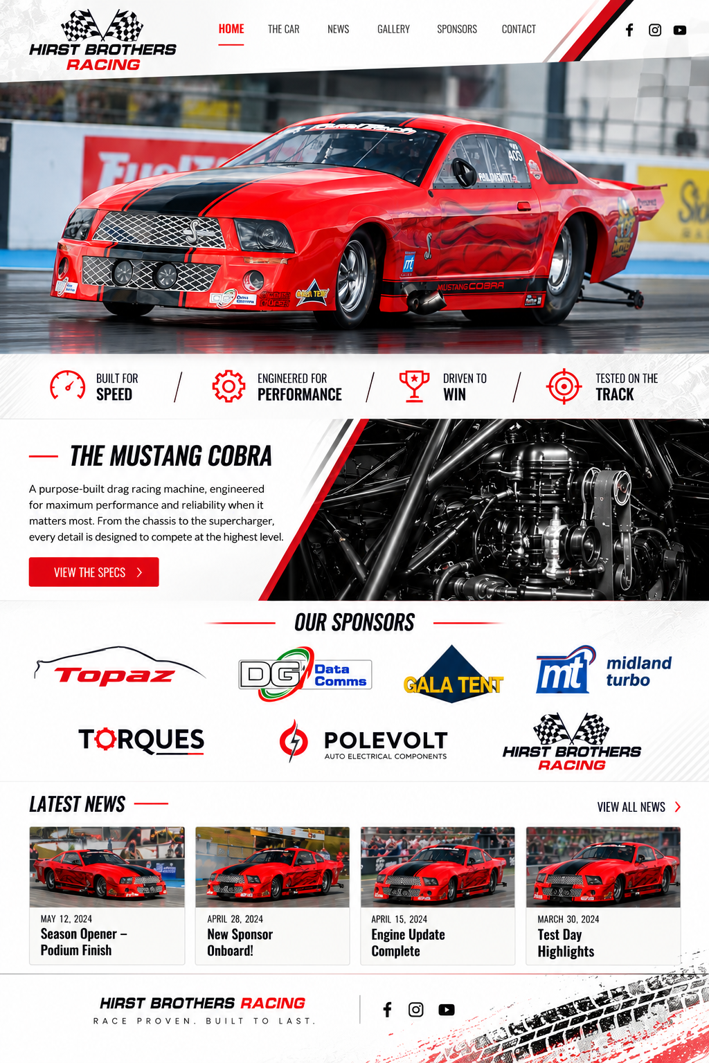 Hirst Brothers Racing design preview